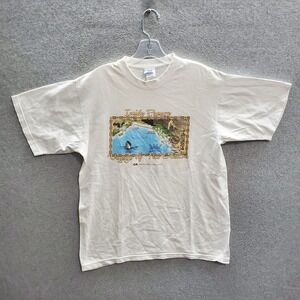 Princess Cruises Men T-Shirt Medium White Inside Passage Voyage of The Glaciers